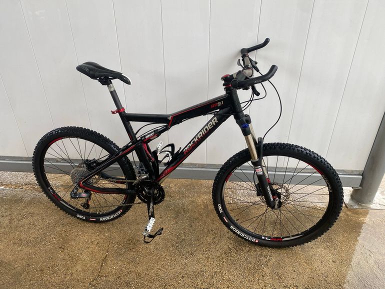 Used ROCKRIDER Plus All Mountain Other Shimano 2015 Mountainbike, Schwarz — image 2 of 3