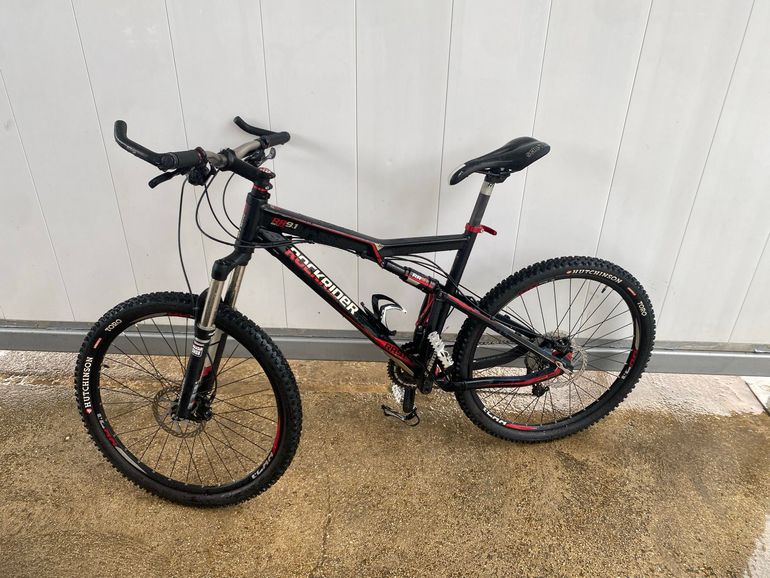 Used ROCKRIDER Plus All Mountain Other Shimano 2015 Mountainbike, Schwarz — image 1 of 3
