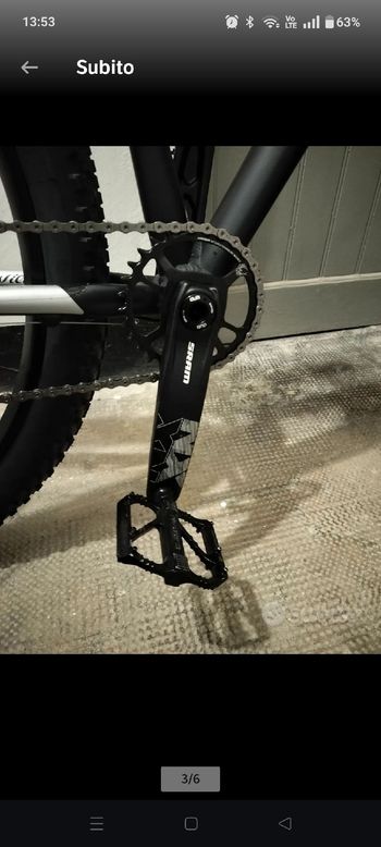 Used Wilier 503x SRAM XX1 Eagle 2023 Mountainbike, Black — image 5 of 6