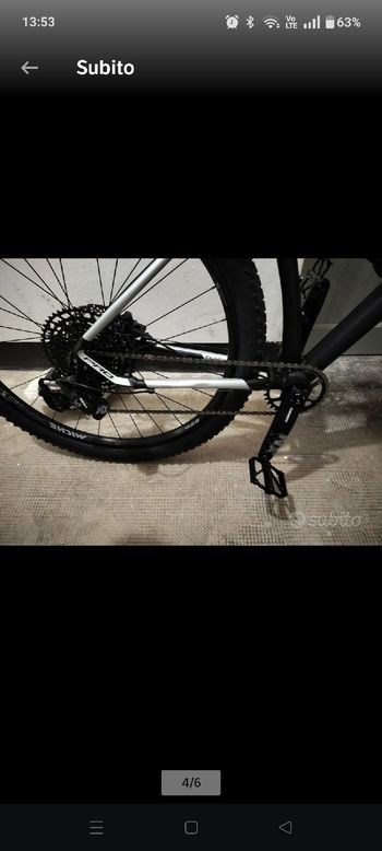 Used Wilier 503x SRAM XX1 Eagle 2023 Mountainbike, Black — image 2 of 6