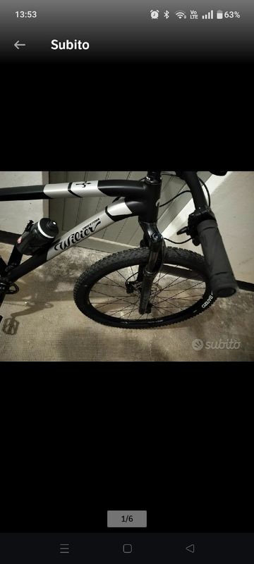 Used Wilier 503x SRAM XX1 Eagle 2023 Mountainbike, Black — image 4 of 6