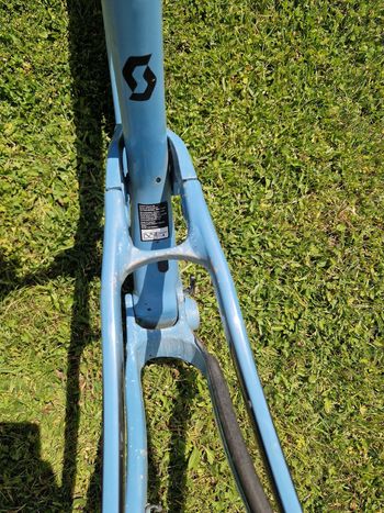 Used Scott Genius 920 2020 Frameset 2020 Mountainbike, Blue, 29 — image 4 of 6