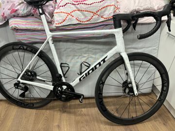Used Giant TCR Advanced SL Frameset 2025 Frameset 2025 Road & Gravel, White — image 7 of 7