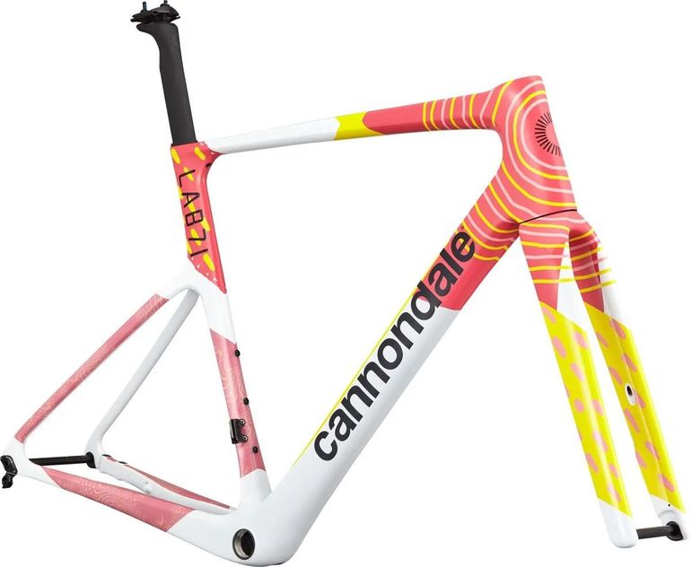Used Cannondale Lab71 Team Frameset 2024 Road & Gravel, White — image 2 of 4