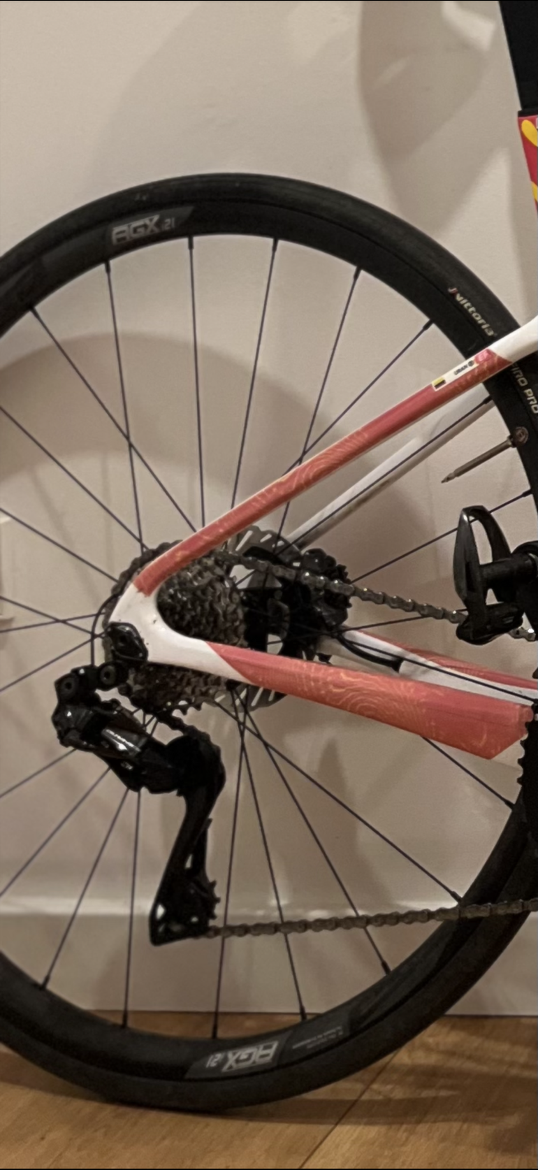 Used Cannondale Lab71 Team Frameset 2024 Road & Gravel, White — image 3 of 4