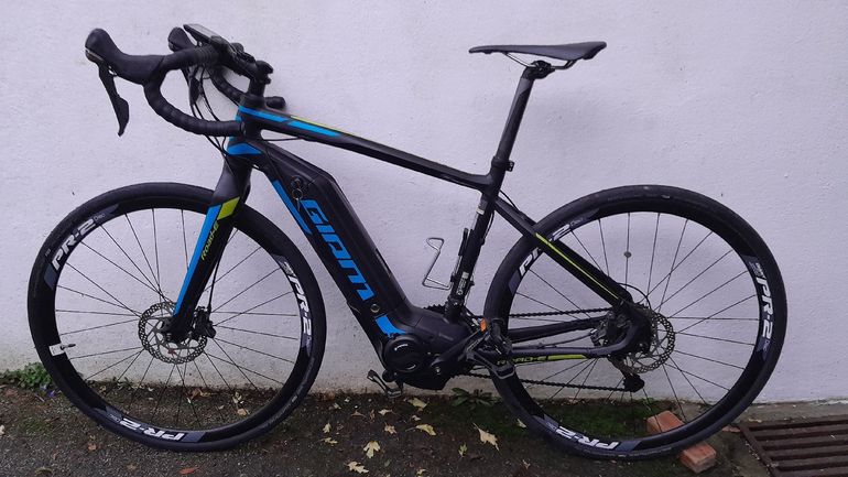 Used Giant Road-E+ 1 2018 2018 Road & Gravel, Black — image 3 of 16