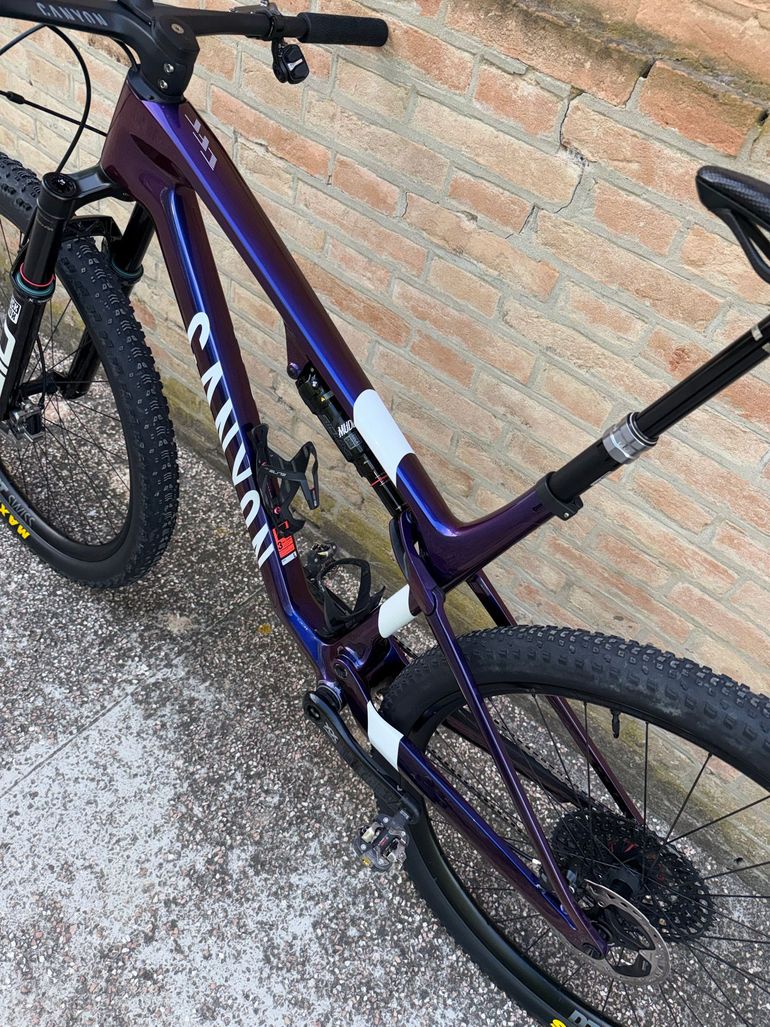 Used Canyon LUX Sram Eagle Transmission XX SL 2026 Mountainbike, Blue — image 4 of 11