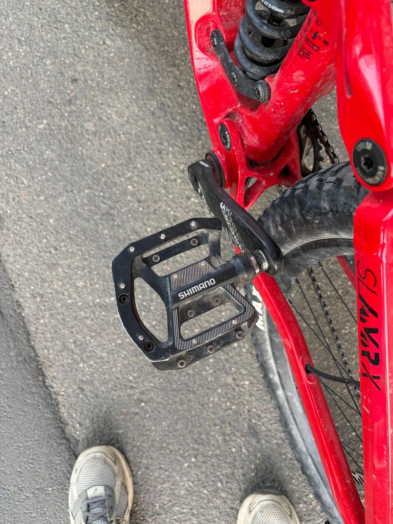 Used Ghost SLAMR 6.9 LC 2019 2019 Mountainbike, Red, 29 — image 11 of 12