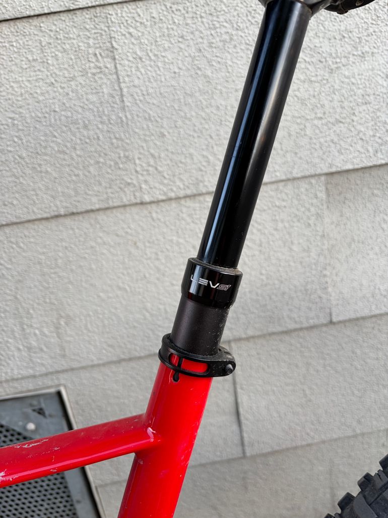 Used Ghost SLAMR 6.9 LC 2019 2019 Mountainbike, Red, 29 — image 9 of 12