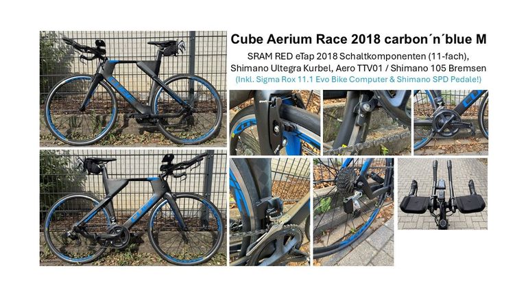 Brugt CUBE Aerium SRAM Red eTap 2018 Road & Gravel — billede 3 af 6