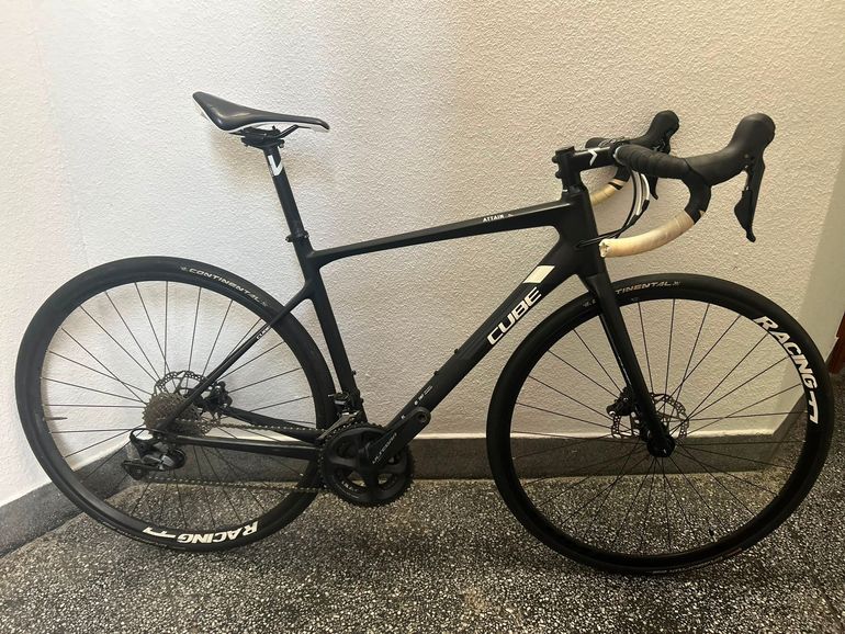 Used CUBE ATTAIN GTC SL Disc 2019 2019 Road & Gravel, Black — image 1 of 18