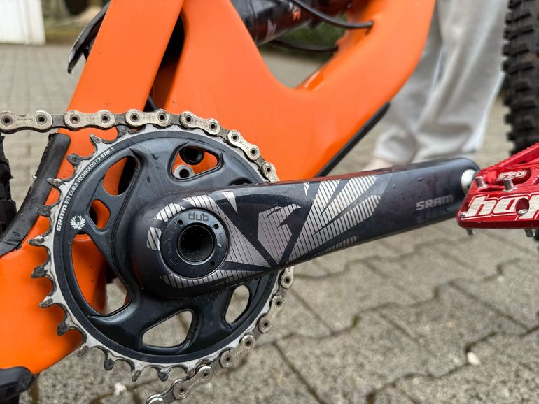 Used Santa Cruz HIGHTOWER X01 / Carbon CC / 29 2022 2022 Mountainbike, Orange, 29 — image 8 of 10
