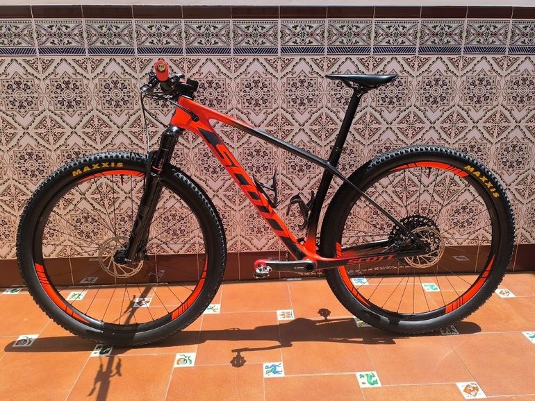 Used Scott Scale SRAM X01 Eagle 2021 Mountainbike, Red — image 2 of 8