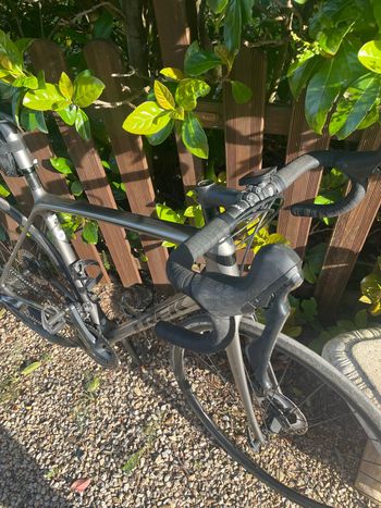 Used Trek Émonda SL 6 Disc 2018 2018 Road & Gravel, Grigio chiaro — image 4 of 7