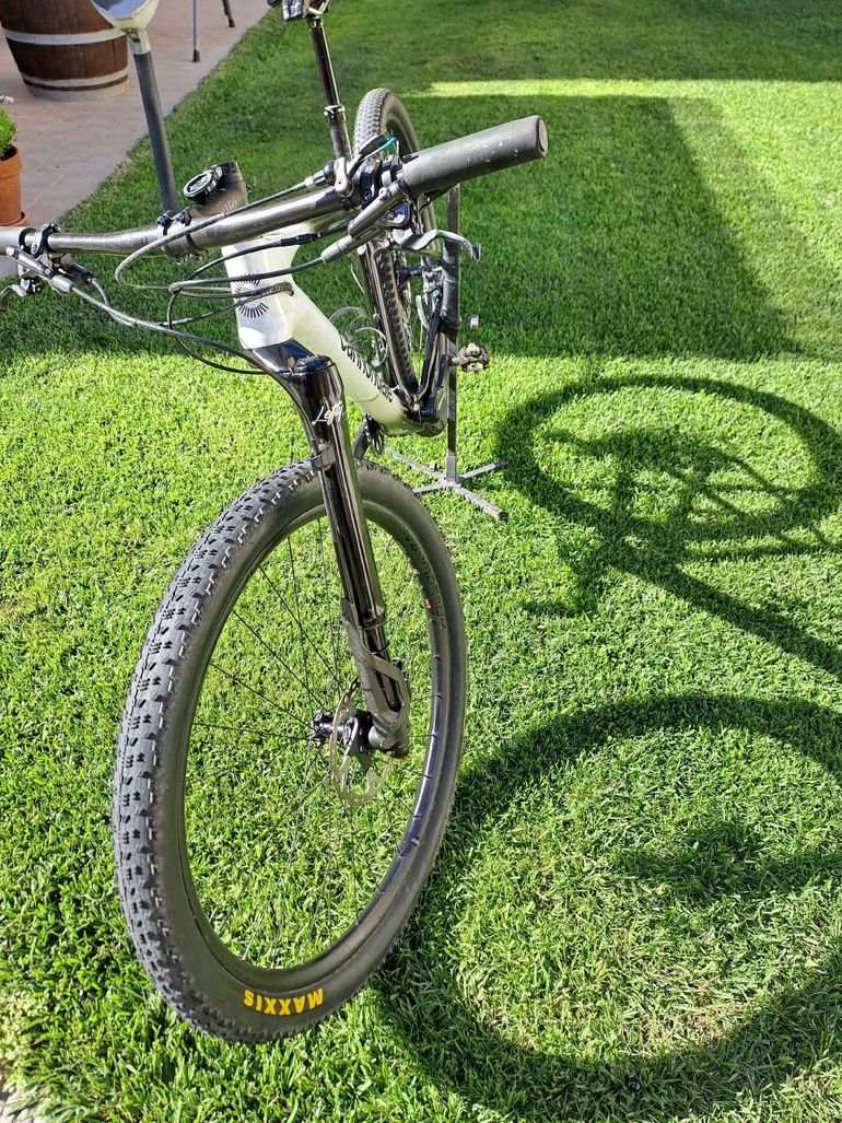 Used Cannondale Scalpel Shimano Deore XT 2023 Mountainbike, Weiß — image 4 of 6