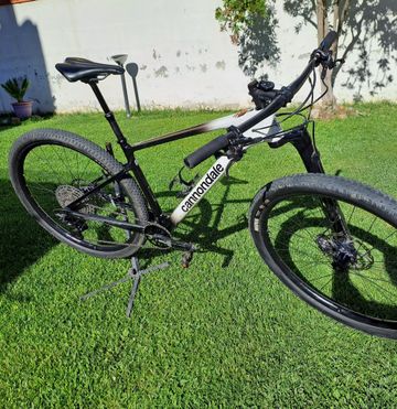 Used Cannondale Scalpel Shimano Deore XT 2023 Mountainbike, White — image 1 of 6