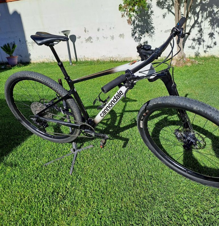 Used Cannondale Scalpel Shimano Deore XT 2023 Mountainbike, Weiß — image 1 of 6