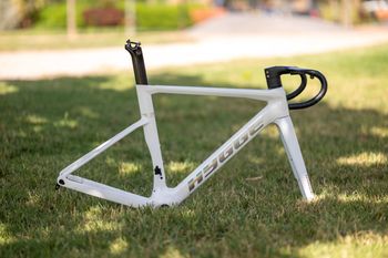 Used Hygge Model S Disc 2025 Frameset Frameset 2024 Road & Gravel, White — image 3 of 22