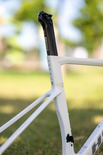 Used Hygge Model S Disc 2025 Frameset Frameset 2024 Road & Gravel, White — image 4 of 22