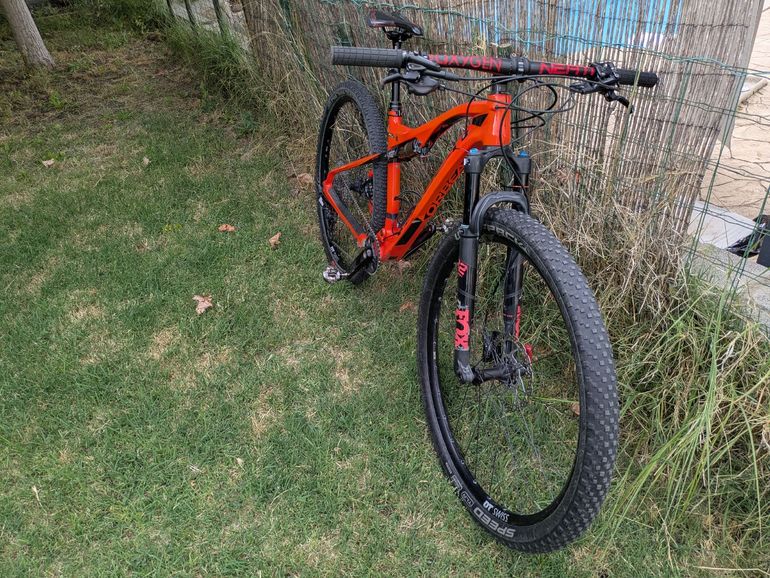 Used Orbea OIZ M30 2019 2019 Mountainbike, Red — image 4 of 5