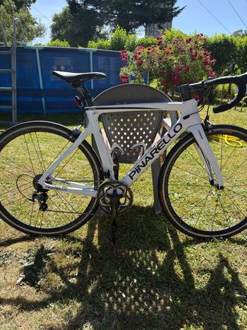 Used Pinarello Gan Shimano Ultegra 2018 Road & Gravel, White — image 5 of 11