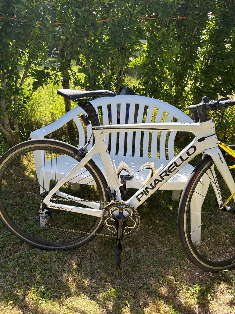 Used Pinarello Gan Shimano Ultegra 2018 Road & Gravel, White — image 10 of 11