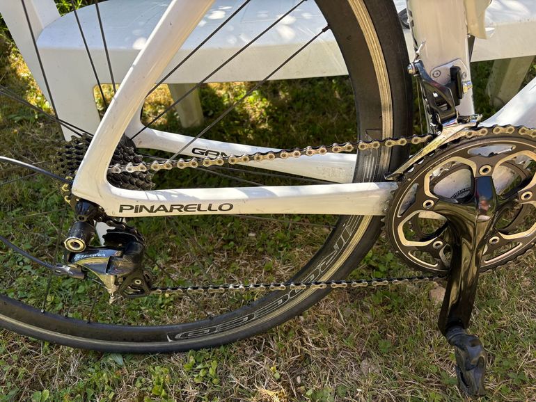 Used Pinarello Gan Shimano Ultegra 2018 Road & Gravel, White — image 9 of 11