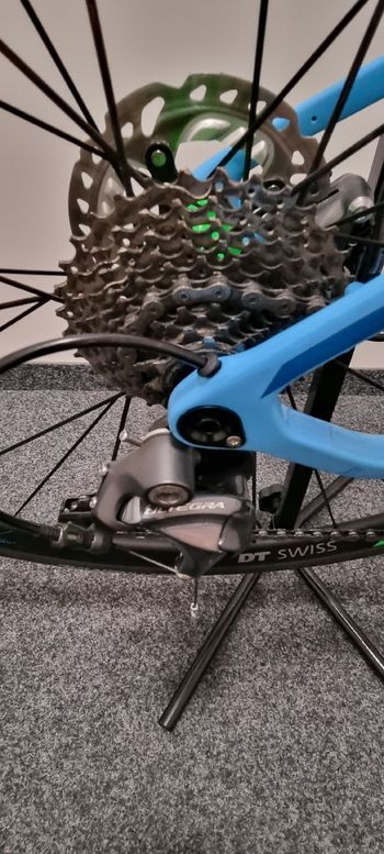 Used CUBE axial wls C:62 SL Disc 2016 2016 Road & Gravel, Blue — image 8 of 14