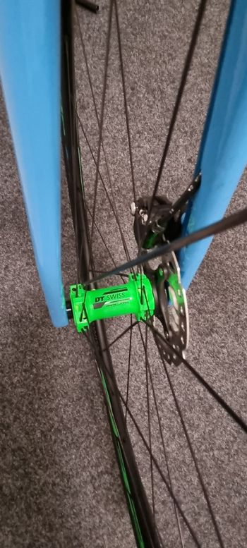 Used CUBE axial wls C:62 SL Disc 2016 2016 Road & Gravel, Blue — image 10 of 14