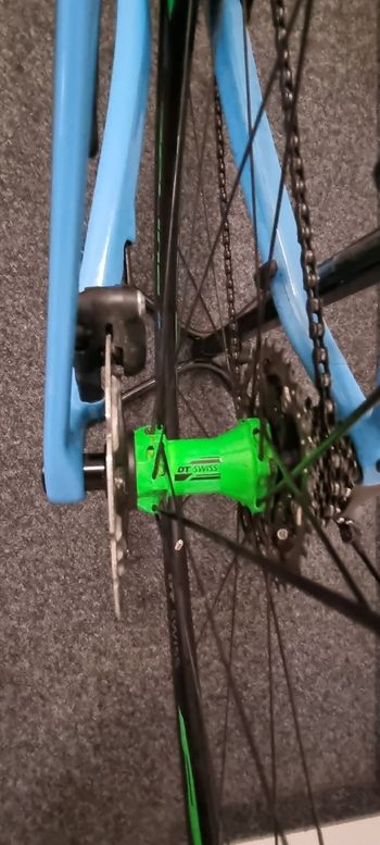 Used CUBE axial wls C:62 SL Disc 2016 2016 Road & Gravel, Blue — image 11 of 14