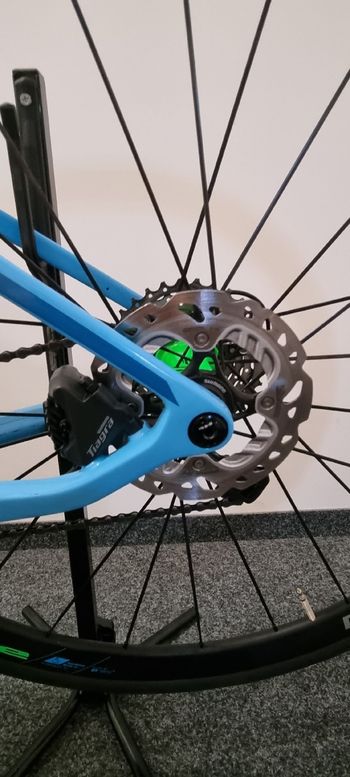 Used CUBE axial wls C:62 SL Disc 2016 2016 Road & Gravel, Blue — image 9 of 14