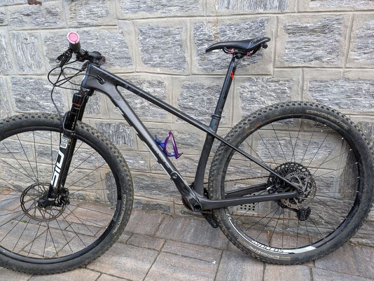 Used Scott Scale RC Team Issue AXS 2022 2022 Mountainbike, Light Gray — image 2 of 6