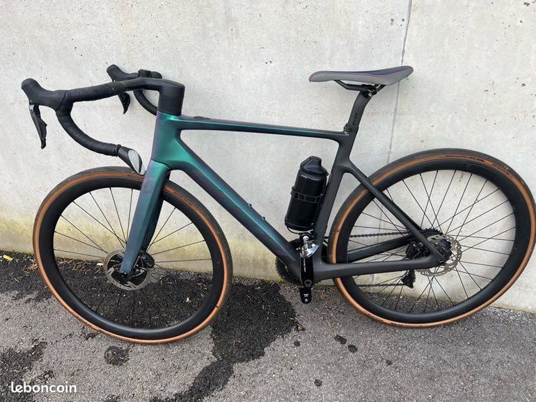 Used Scott Scott Addict Eride Premium Dura-ace Di2 2022 Road & Gravel, Blau — image 2 of 5