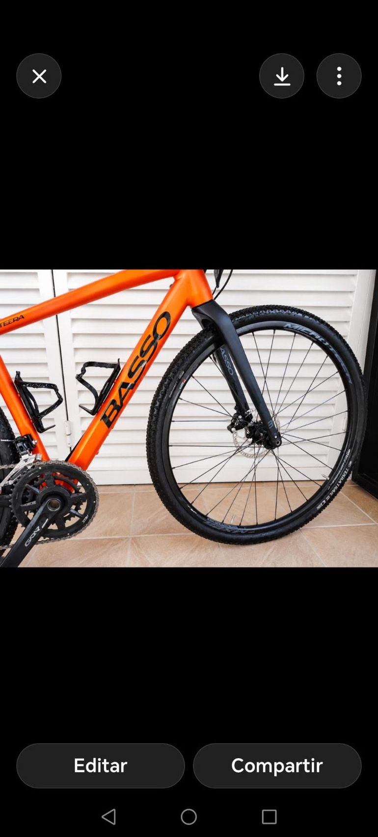 Used Basso Tera Gravel Shimano GRX 600 2X11 2024 2024 Road & Gravel, Orange — image 2 of 8