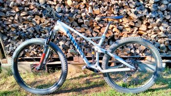 Used Ghost SLAMR 6.9 LC U 2020 Mountainbike, White — image 5 of 6