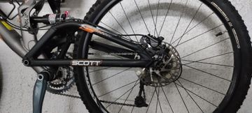 Scott MTB Aluminio 5005 2003 Mountainbike usato, Grigio chiaro — immagine 4 di 13