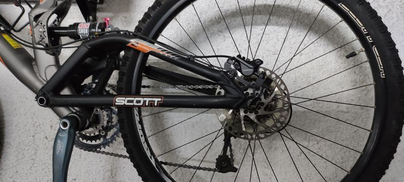 Scott MTB Aluminio 5005 2003 Mountainbike usato, Grigio chiaro — immagine 4 di 13