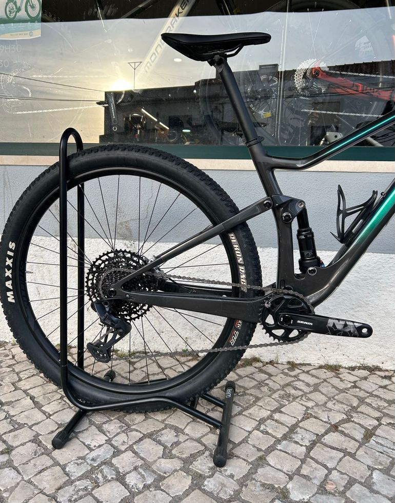 Used Scott Scott Spark RC 900 Team Issue 2021 Mountainbike, Green — image 7 of 14