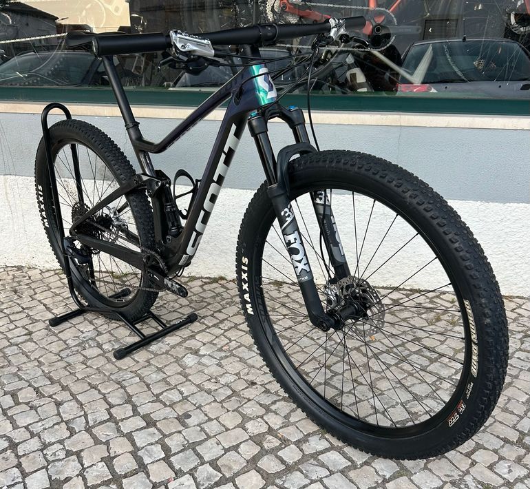 Used Scott Scott Spark RC 900 Team Issue 2021 Mountainbike, Green — image 11 of 14