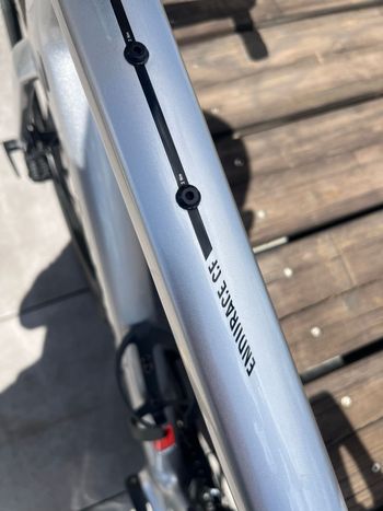 Used Canyon Endurace CF 7 2025 2025 Road & Gravel, Light Gray — image 9 of 10