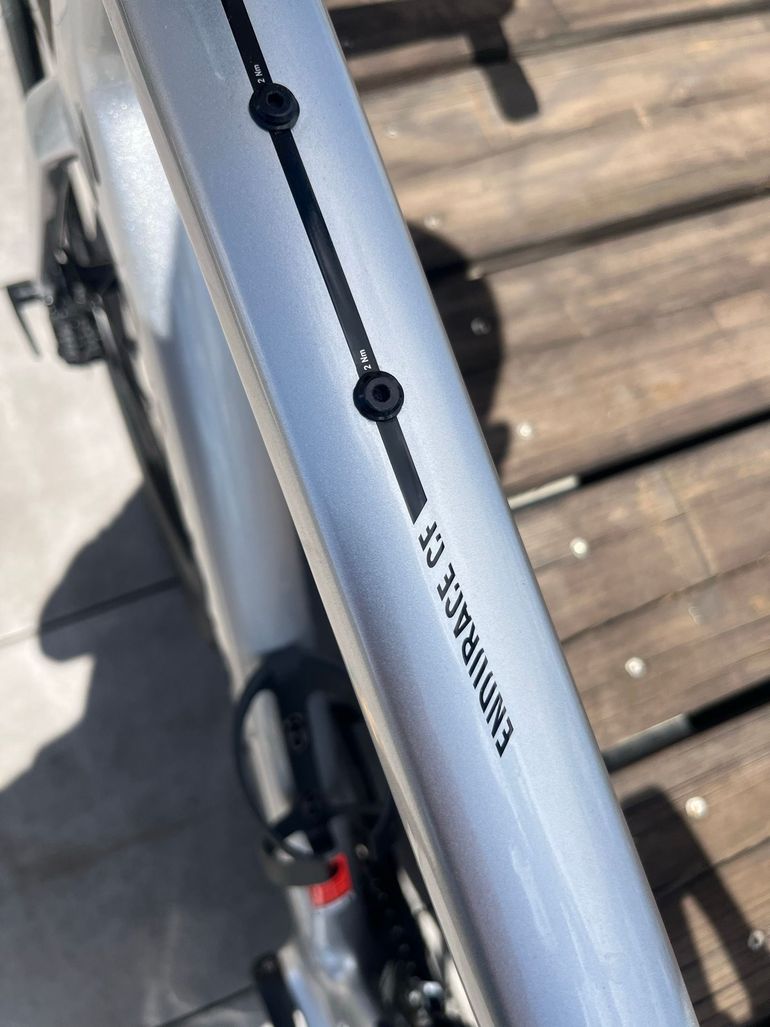 Used Canyon Endurace CF 7 2025 2025 Road & Gravel, Light Gray — image 9 of 10