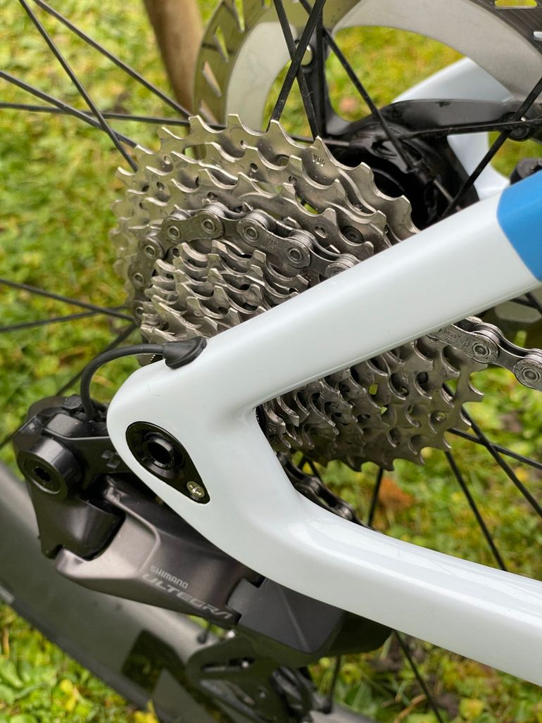 Used CUBE LITENING AERO C:68X RACE 2024 2024 Road & Gravel, White — image 6 of 12