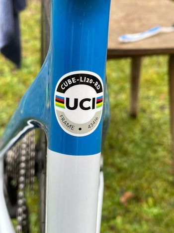 Used CUBE LITENING AERO C:68X RACE 2024 2024 Road & Gravel, White — image 9 of 12
