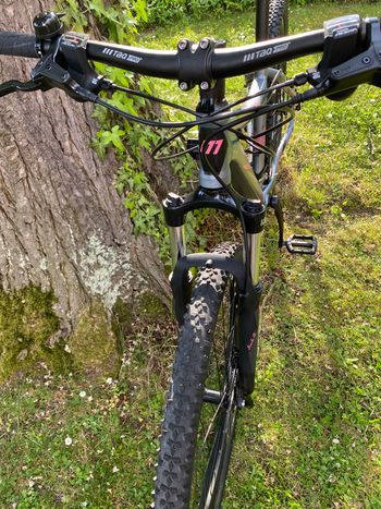 Used Morrison Morrison Custom Shimano Acera 2018 Mountainbike, Hellgrau — image 5 of 13