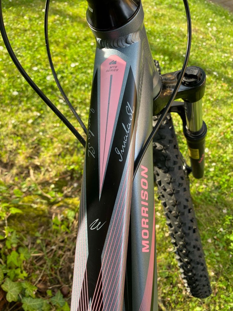 Used Morrison Morrison Custom Shimano Acera 2018 Mountainbike, Hellgrau — image 9 of 13