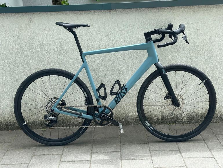 Used Rose BACKROAD Rival eTap AXS XPLR 1X12 2023 2023 Road & Gravel, Blau — image 1 of 6