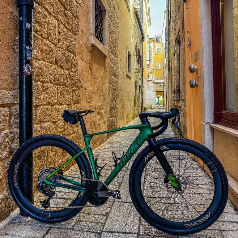 Used Wilier Rave SLR ID2 SRAM FORCE XPLR AXS E1 1x13S 2025 2025 Road & Gravel, Green — image 1 of 5