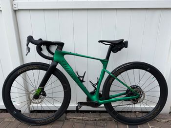 Used Wilier Rave SLR ID2 SRAM FORCE XPLR AXS E1 1x13S 2025 2025 Road & Gravel, Green — image 2 of 5