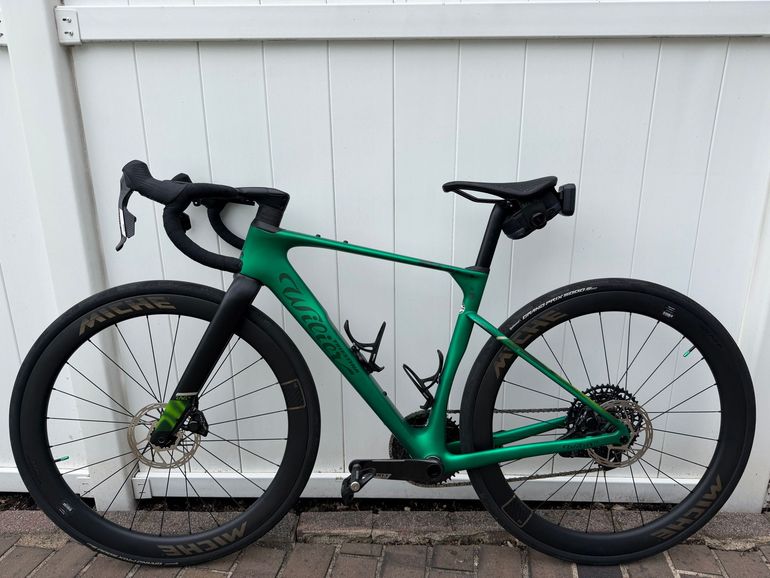 Used Wilier Rave SLR ID2 SRAM FORCE XPLR AXS E1 1x13S 2025 2025 Road & Gravel, Green — image 2 of 5