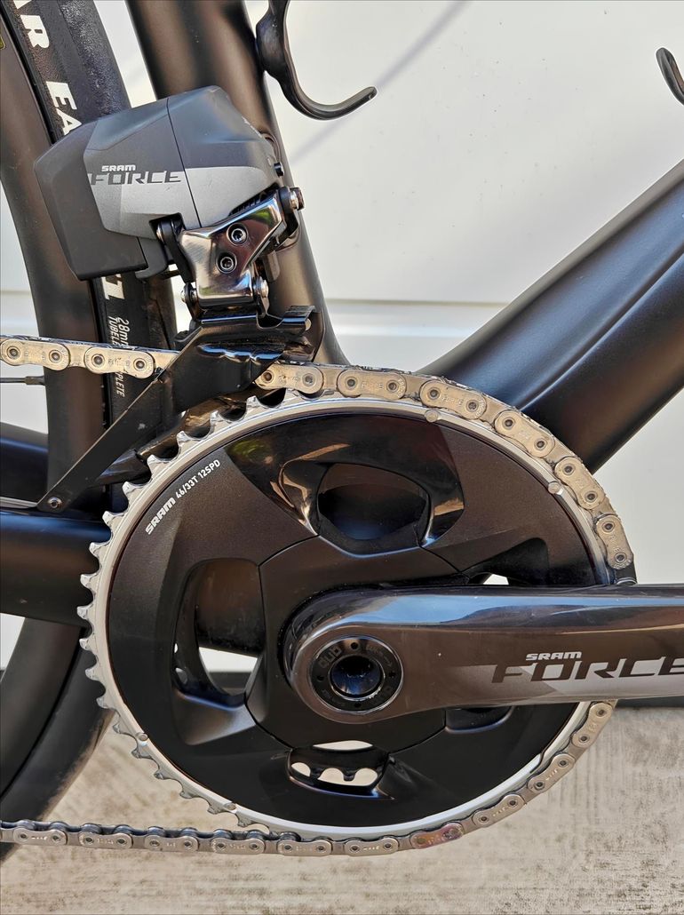 Used Pinarello Razha SRAM Force eTap AXS 2022 Road & Gravel, Schwarz — image 8 of 24